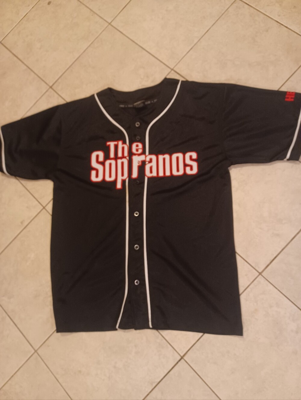 The Sopranos Hbo Baseball Jersey Sz.large